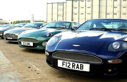 Aston Martin DB7, Vantage and DB9