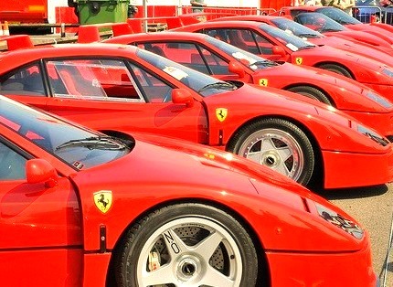 Ferrari F40, F50 and Enzo